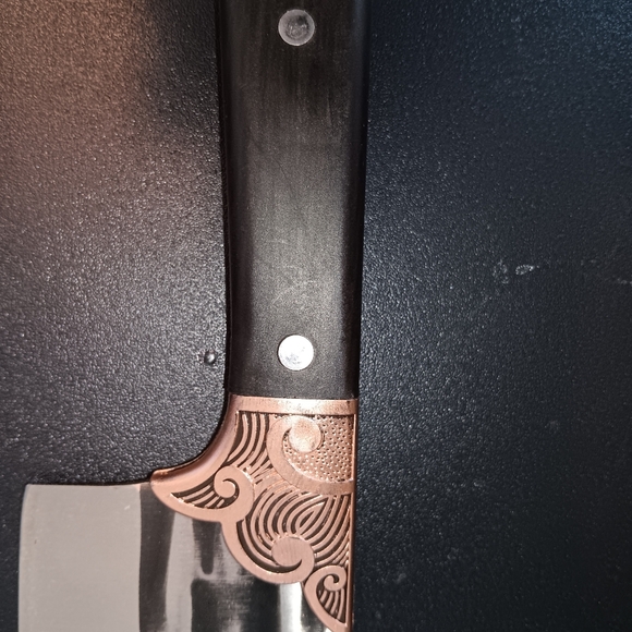 Chef Knife with Wooden Handle 12 Inch. New - Picture 4 of 5